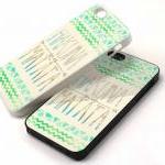 Hakuna Matata mayan style iPhone 4 / 4s WHITE case