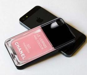 Chanel tendresse nail polish iPhone 5 BLACK case